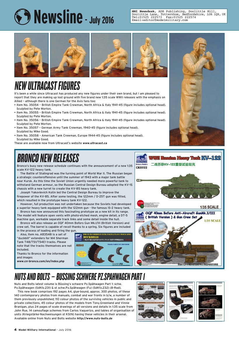 Model Military International 2016-123